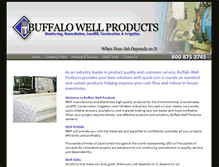 Tablet Screenshot of buffalowell.com
